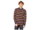 Volcom Gon James Long Sleeve (bordeaux Brown) Men's Clothing