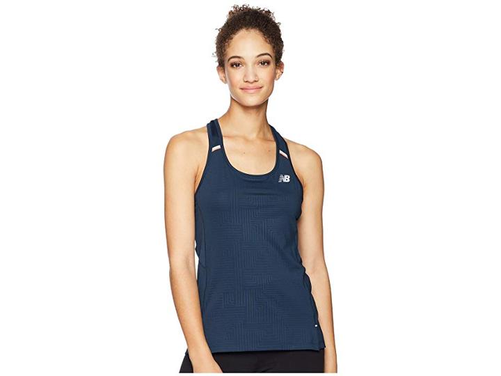 New Balance Nb Ice 2.0 Print Tank Top (galaxy) Women's Sleeveless