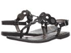 Sam Edelman Gilly (black Vaquero Saddle Leather) Women's Sandals