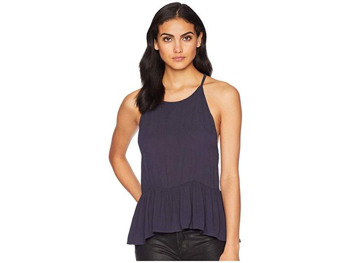 Volcom Soul Window Top (sea Navy) Women's Clothing