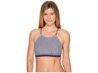 Prana Brina Top (indigo Stripe) Women's Swimwear