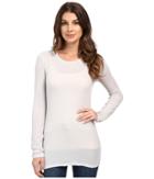 Ag Adriano Goldschmied Logan Long Sleeve (weathered Ice/true White) Women's Sweater