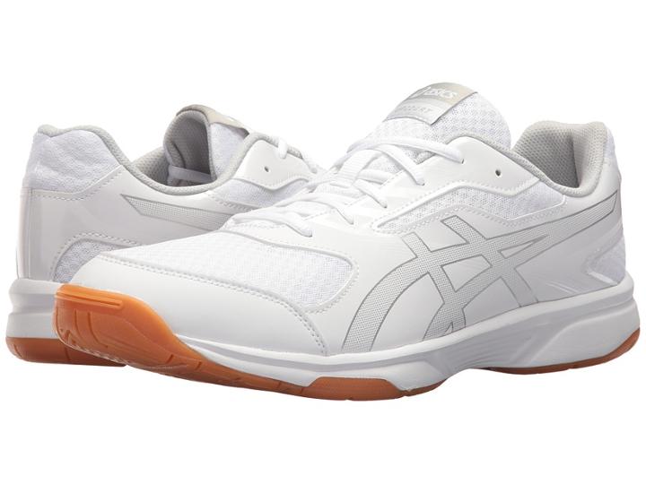Asics Gel-upcourt 2 (white/silver) Men's Volleyball Shoes