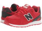 New Balance Kids Kl574v1 Reflective (little Kid) (red/black) Boys Shoes