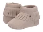 Baby Deer Soft Sole Suede Moccasin (infant) (tan) Girl's Shoes