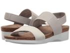 Munro Pisces (white/grey Combo) Women's Sandals