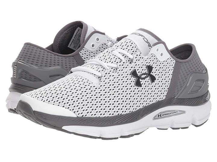 Under Armour Ua Speedform Intake 2 (white/metallic Silver/black) Men's Shoes