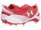 Under Armour Ua Glyde St (white/red 2) Women's Cleated Shoes