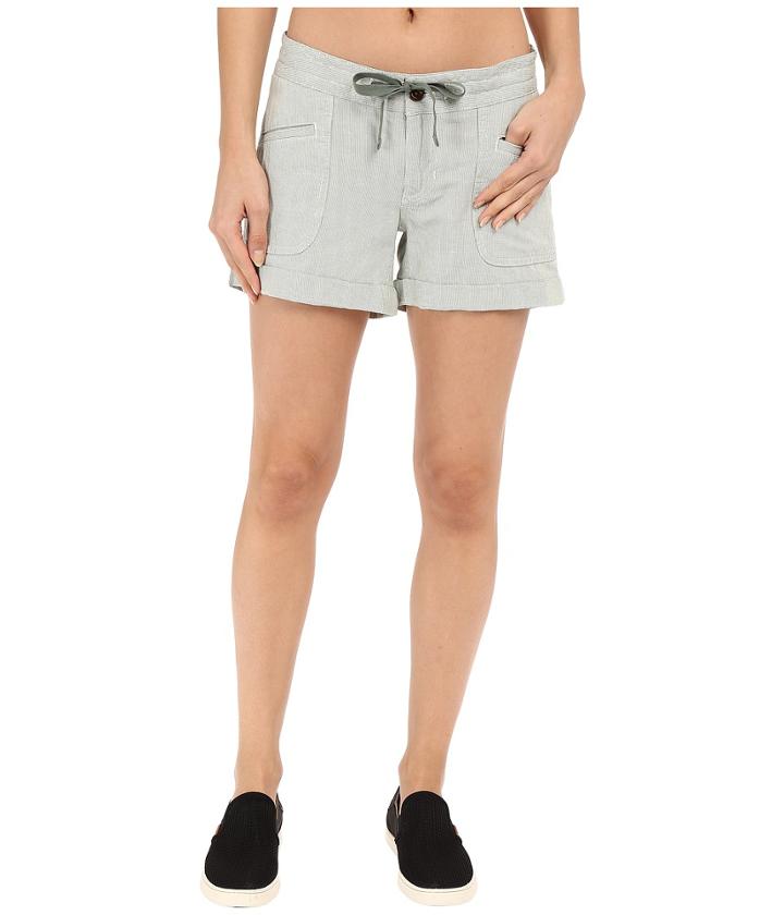 The North Face Wander Free Shorts (laurel Wreath Green Stripe (prior Season)) Women's Shorts