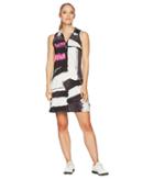 Jamie Sadock Osaka Print Dress (jet Black) Women's Dress