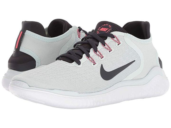 Nike Free Rn 2018 (barely Grey/oil Grey/white/geode Teal) Women's Running Shoes