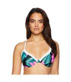 Body Glove Molokai Solo D-dd-e-f Cup Bikini Top (black) Women's Swimwear