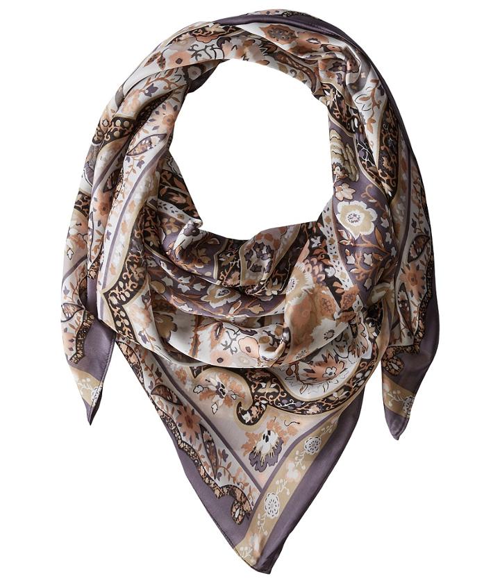 Collection Xiix Folk Paisley Square (neutral) Scarves