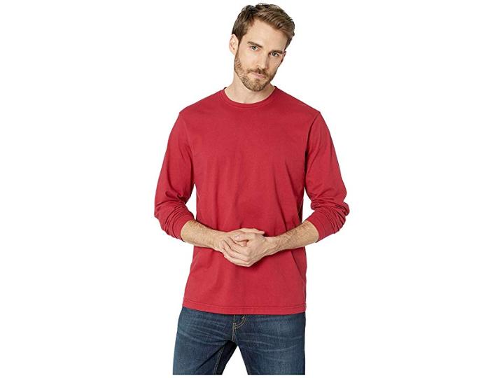 Mod-o-doc Salt Creek Long Sleeve Crew (mars) Men's T Shirt