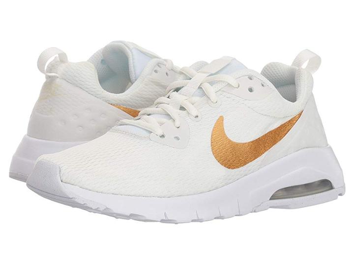 Nike Kids Air Max Lw (big Kid) (summit White/metallic Gold/white) Boys Shoes