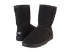 Ugg Classic Short (black) Women's Pull-on Boots