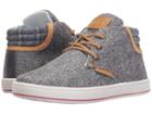 Unionbay Kids Fern High Top Sneaker (toddler/little Kid/big Kid) (blue) Boy's Shoes