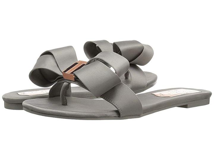 Ted Baker Beauita (light Grey Textile) Women's Sandals