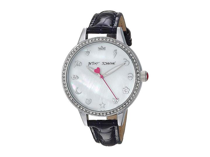 Betsey Johnson 2035 Polyurethane (silver) Watches