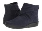 Clarks Sillian Tana (navy Synthetic Nubuck) Women's Shoes