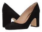 Sam Edelman Junie (black Kid Suede Leather) Women's Shoes