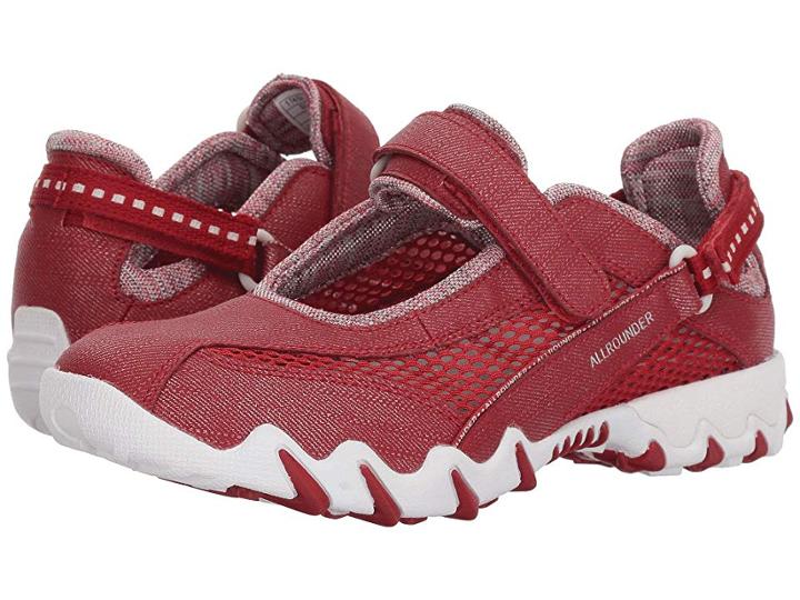 Allrounder By Mephisto Niro (rosso Jeanstyle/cool Grey Open Mesh) Women's Maryjane Shoes