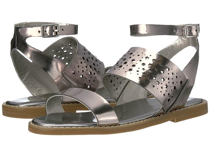 Yosi Samra Kids Miss Arianna (toddler/little Kid/big Kid) (silver) Girls Shoes