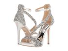 Badgley Mischka Venice (soft White Satin) High Heels