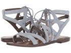 Sam Edelman Gemma (dusty Blue Kid Suede Leather) Women's Sandals