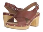 Clarks Ledella Club (nutmeg Leather) High Heels