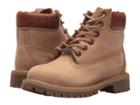 Timberland Kids 6 Premium Waterproof Boot Core (little Kid) (iced Coffee Waterbuck/exotic Collar) Boys Shoes