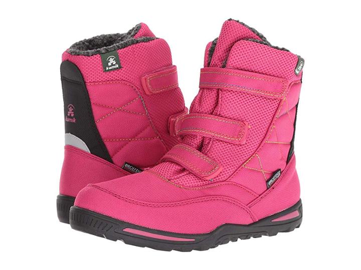 Kamik Kids Hayden (little Kid/big Kid) (rose) Girls Shoes