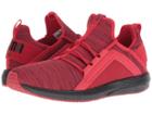 Puma Mega Nrgy Heather Knit (ribbon Red/puma Black) Men's Shoes
