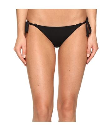 Becca By Rebecca Virtue Color Code Tie Side Bottom (black) Women's Swimwear