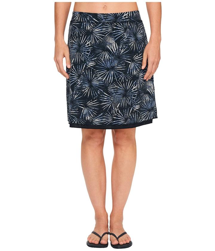 Exofficio Wanderlux Reversible Print Skirt (carbon) Women's Skirt