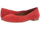 Frye Gloria Ballet (coral Suede) Women's Flat Shoes