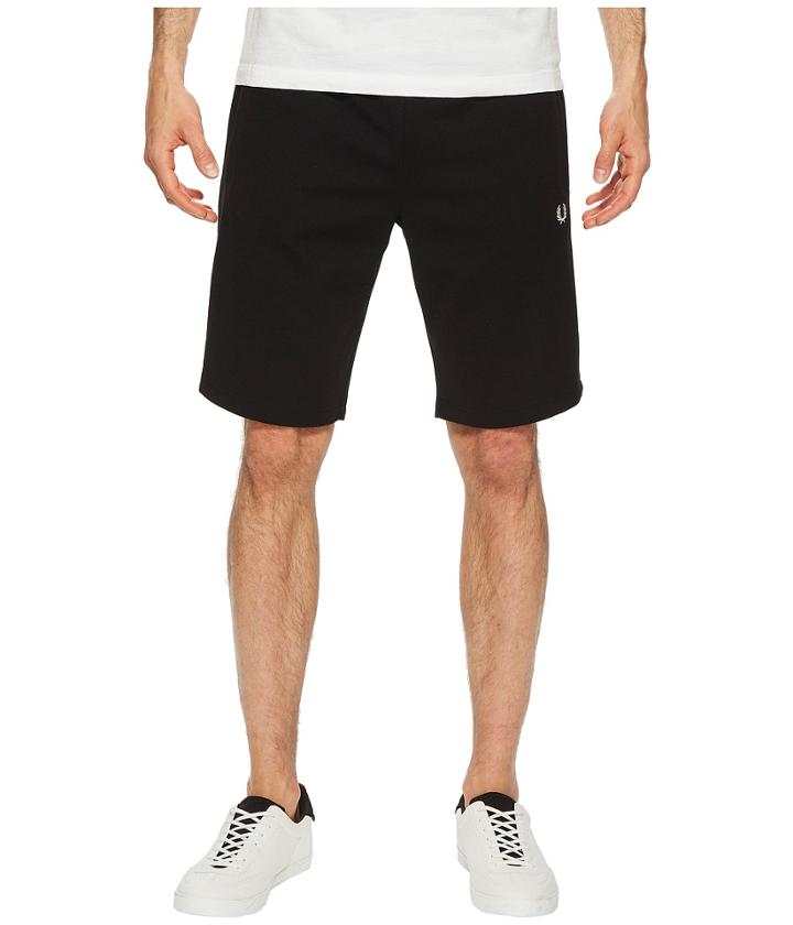 Fred Perry Tricoat Track Shorts (black) Men's Shorts