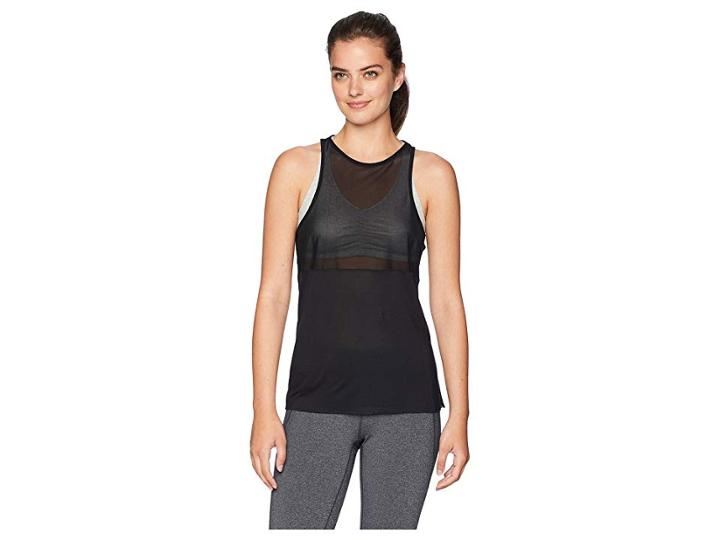 Alo Tide Tank Top (black) Women's Sleeveless