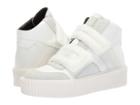 Mm6 Maison Margiela Hook And Loop High Top (white/white) Women's Shoes