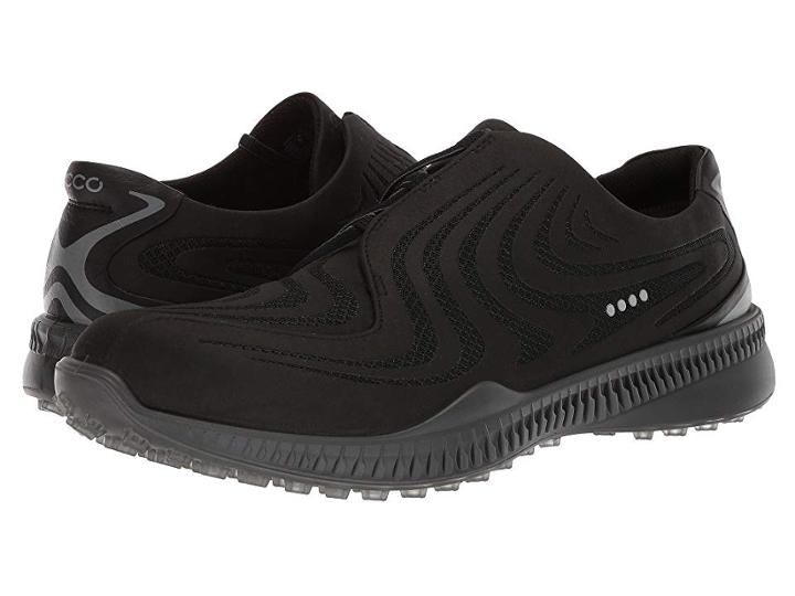 Ecco Golf S-drive (black/black) Men's Golf Shoes