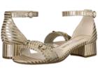 Anne Klein Esme (gold/natural) Women's Sandals