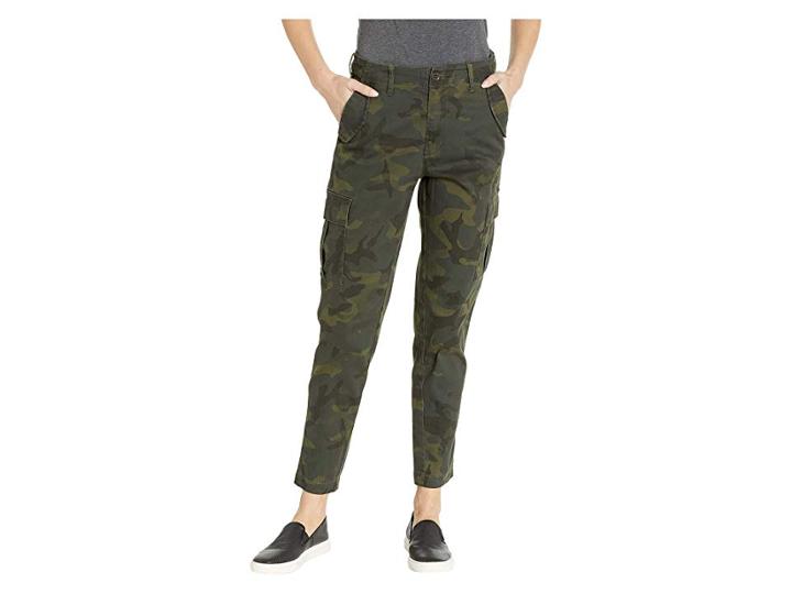 Unionbay Garner Camo Skinny Stretch Cargo (olive Branch) Women's Casual Pants