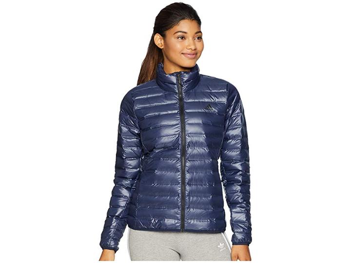 Adidas Outdoor Varilite Jacket (legend Ink) Women's Coat