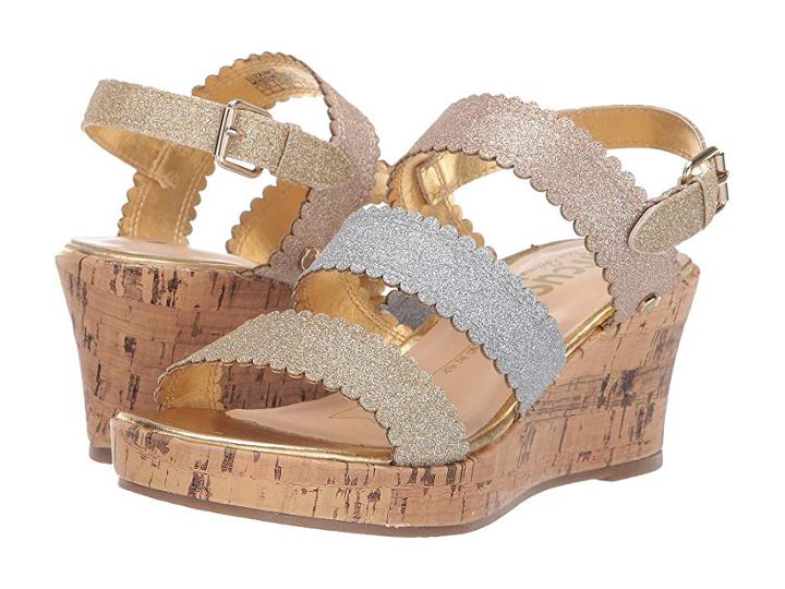 Circus By Sam Edelman Kids Eliza Natz (little Kid/big Kid) (mixed Metallics) Girl's Shoes