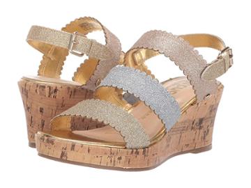 Circus By Sam Edelman Kids Eliza Natz (little Kid/big Kid) (mixed Metallics) Girl's Shoes