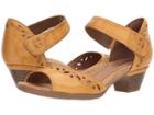Rockport Cobb Hill Collection Cobb Hill Abbott Two-piece Ankle Strap (yellow Leather) Women's  Shoes