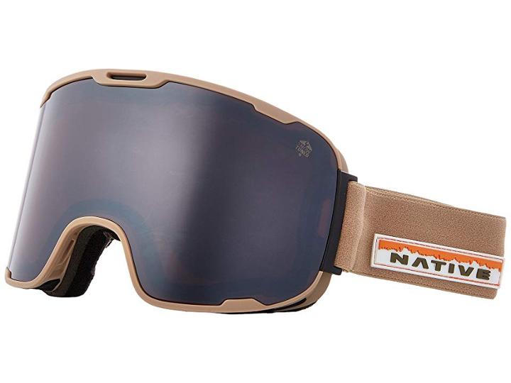 Native Eyewear Treeline (hawkeye/rose/silver Reflex) Snow Goggles