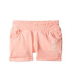 O'neill Kids Frisco Fleece Shorts (toddler/little Kids) (bright Peach) Girl's Shorts