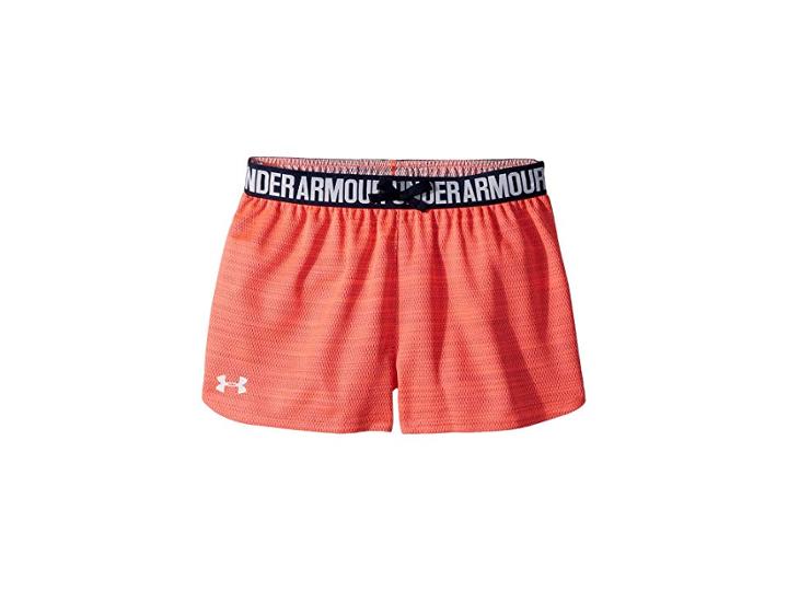 Under Armour Kids Play Up Novelty Shorts (big Kids) (brilliance/academy) Girl's Shorts