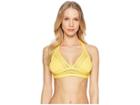 Robin Piccone Perla Halter Top (dandelion) Women's Swimwear